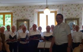 Arboner Sänger zu Besuch in Binn - Mai 2015